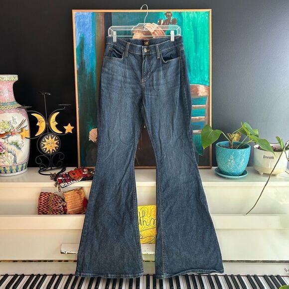 LEE Bell Bottoms Denim Jeans Pants USA 8 Medium 30"X33" - Picture 14 of 16